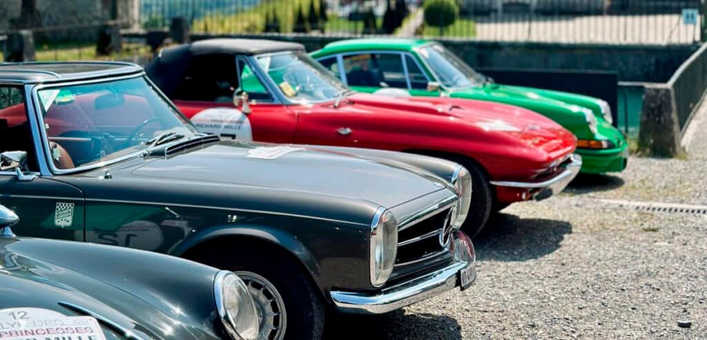 rent a classic car for rally