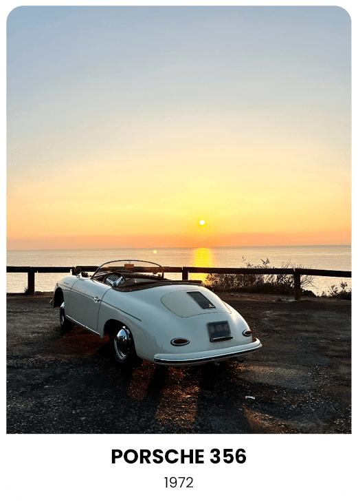 PORSCHE 1972 numaya classic cars rent nice