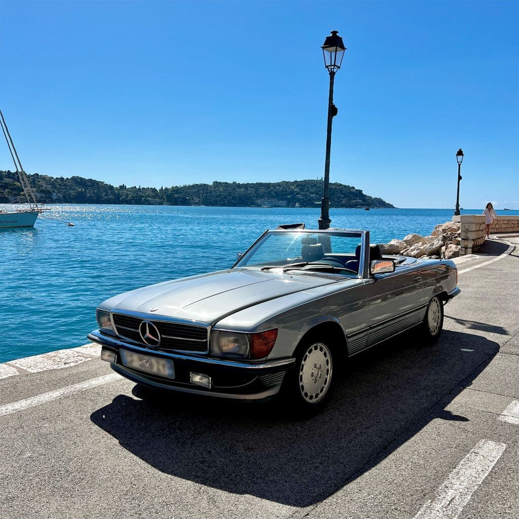 Mercedes 300SL convertible nice classic car