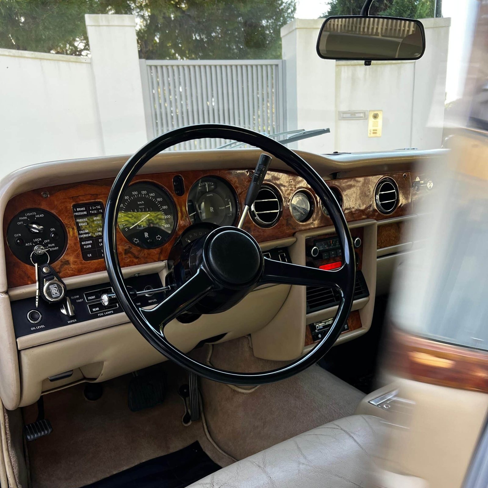 Interior Rolls Royce vintage